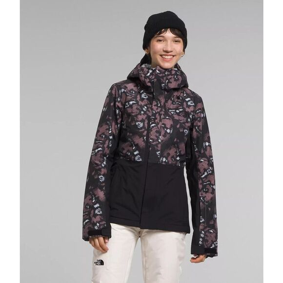 The North Face Jackets & Blazers - The North Face Freedom Jacket Womens Fawn Gray Black Snake Charmer Print APP2599